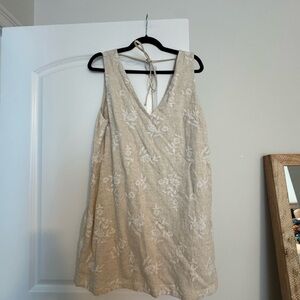 Abercrombie Linen Floral Dress